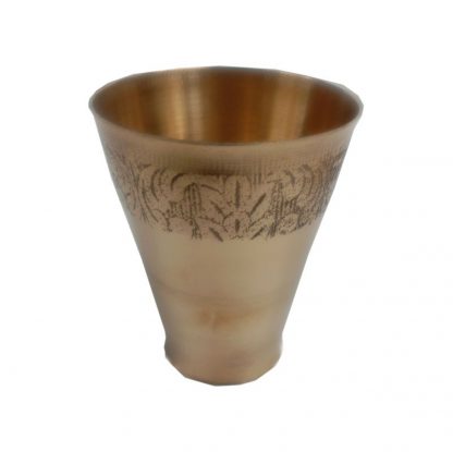 Brass Puja Glass Small